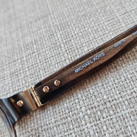 Michael Kors Women Eyeglasses Frame MK618 50[]16 130 Glasses Brown Frame only  B - Picture 10 of 12